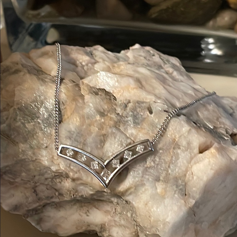 Sterling Silver Elegant  Necklace